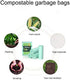 75 Counts AYOTEE Mini Garbage Bags, 1.2 Gallon Small Compostable Trash Bags, Small Garbage Bags for home, Fit 4.5 or 5 Liter Bathroom Wastebasket ...