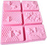 2pcs Rectangle Bee Pattern Soap Molds, Silicone Honeycomb Molds Beehive Cake Baking Mold for Homemade Craft...