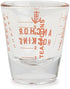 Anchor Hocking Shot Measure, Glass, 1-Ounce...