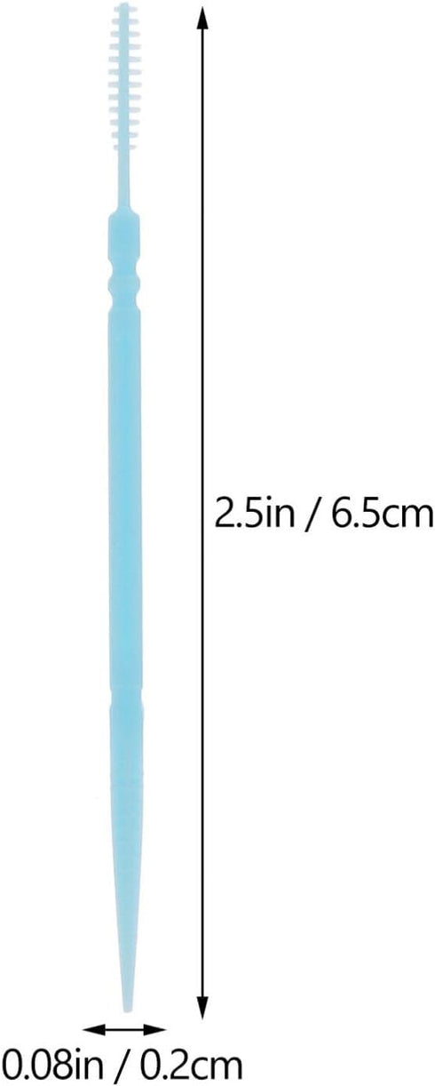 1060Pcs Double-Head Toothpicks, Disposable Plastic Toothpicks for Teeth Cleaning, Interdental Oral Care DentalPicks...