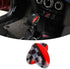 GTINTHEBOX JCW Style ABS Shift Knob Automatic Trans Trim Badge Covers for Mini Cooper/Cooper S Hardtop (F56), Hardtop 4-Door (F55), Convertible (F...