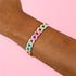 Kercisbeauty Candy Colorful Chunky Chain Acrylic Choker for Women and Girls Cute Punk Rainbow Necklace...