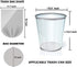 2.6 Gallon Small Trash Bags, Wastebasket Trash Bags for office, Home Waste Bin Trash Can Liners Pet Waste Bags Disposal Bags(Clear, 250 Counts/5 R...