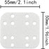 Humidifier Filter Pad ITROLLE 20PCS Square Style Nylon White Mineral Absorption Pads Replacement Descaling Pad for LEVOIT LV600HH Humidifier Miner...