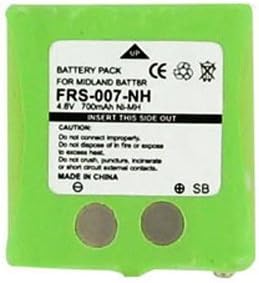 Motorola SX700R 2-Way Radio Battery (Ni-MH 4.8V 700mAh) Rechargeable Battery - replacement for Motorola M370H1A...