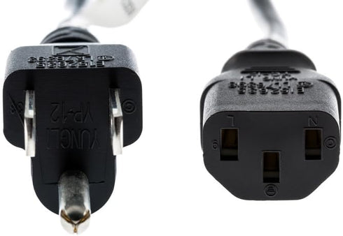 Universal 3 Prong AC Power Cord Replacement for Ion Speaker Power Cord, Amp Power Cord, Ion Pathfinder Speaker Systems, 18 AWG, 10A/125V Rated, C1...