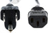 Universal 3 Prong AC Power Cord Replacement for Ion Speaker Power Cord, Amp Power Cord, Ion Pathfinder Speaker Systems, 18 AWG, 10A/125V Rated, C1...