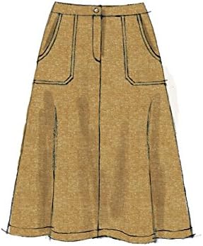 McCall's Patterns Misses' Flared Skirts 121 x 182 cm...