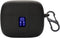 Earbuds Case Compatible with TAGRY X08 Wireless Headphone, Silicon Protective Cover with “S” Shaped Dual Carabiner, with Window for LED Display (B...