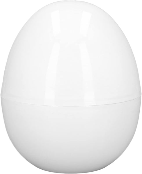 Hard Boiled Egg Cooker 4 Eggs Capacity Compact Design ABS Material Egg Shape Microwave Function Egg Boiler...