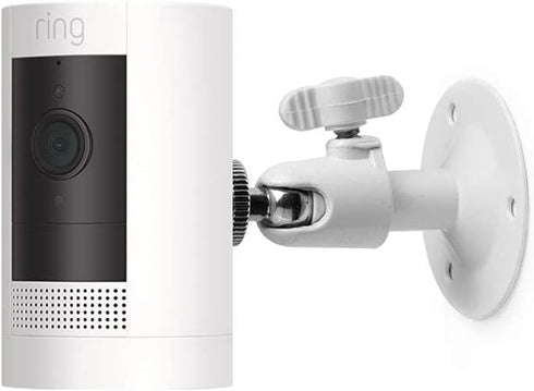 SERMICLE Security Wall Mount for Stick Up Cam Wired/Batter, Metal Security Camera Bracket for Oculus Sensor,Arlo, Arlo Pro, 360° Rotation 1/4" Scr...