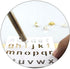 28pc Wood Burning Pen Tips With Stencil Set Soldering Iron Working Carving Burner For Working Tools...