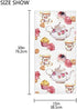 Coffee Cakes Roses Hand Towels Teapots Decor Kitchen Dish Towel Quality Premium Bathroom Washcloth 30 x 15 Inches for Beach Guest Hotel Spa Gym Sp...