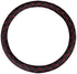 15inch Odorless Quilted Stitching Pattern Leather Car Steering Wheel Cover-Black with red...