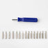 16 in 1 Premium Precision Screwdriver Set, Small Pocket Screwdriver Set with Phillips Flathead Tox Screwdriver Bits, Mini Screwdrivers Kit for Ele...