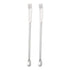 YOKIVE 2 Pcs Micro Spoons, Lab Scoops with Double Head | Sampling Reagents, Great for Lab (Silver Tone, Stainless Steel, 3.94-Inch)...