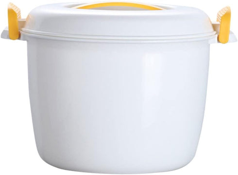 Luxshiny Microwave Pressure Cooker Microwave Rice Cooker Mini Rice Cooker Portable Steamer Pasta Cooker Food Steamer Pot for Cooking Soup Rice Ste...