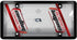 Custom Accessories 90060 Clear Custom Combos License Plate Cover and Frame with Black Plastic Frame...