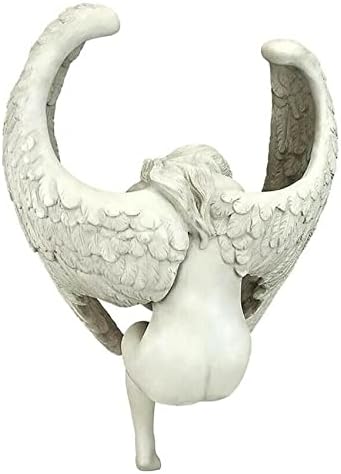 5.9" Outdoor Redemption Angel Statues Fairy Statue Yard Garden Decoration Indoor Resin Craft Art Decor Home Sculpture Souvenir Party Accessorie Re...