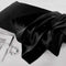 Luxbedding Satin Pillowcase Pillow Cases King Size, Cooling Satin Pillowcase for Hair and Skin, Silk Pillowcase 2 Pack - Black Pillow Case...