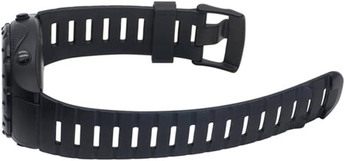 Watch Band Compatible with Suunto X-Lander, Soft Rubber Replacement Wrist Strap for Suunto X-Lander Military Smart Watch, Black...