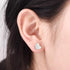 XAM 3 Pcs/set Elegance Heart Jewelry Set Stainless Steel Heart Shaped Necklace Bracelet and Stud Earring for Women...