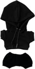niannyyhouse 20cm Plush Doll Clothes Elastic Solid Sportswear Suits Hoodie Pants Soft Stuffed Plush Toy Dress Up Accessories (Black, 20cm)...