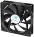 Silverstone Tek 120mm High Airflow and Less Noise with 9-Bladed Design Computer Case Fan Cooling, Clear FN121-P...