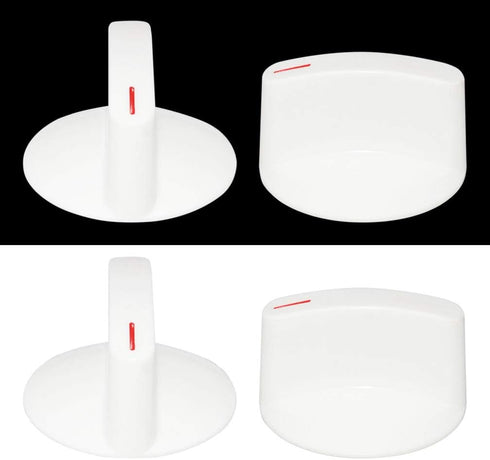 Ansoon 2 Pack WH1X2721 Dryer Washer Timer Knob Replacement Part Compatible for GE Dryers Washers Replace AP2044893 PS271094