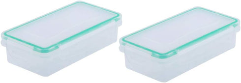2 PCS 18650 Battery Storage Case, Plastic Battery Holder Waterproof Battery Holder Storage Box Portable Battery Container Protector...