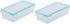 2 PCS 18650 Battery Storage Case, Plastic Battery Holder Waterproof Battery Holder Storage Box Portable Battery Container Protector...