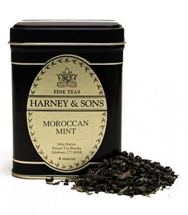 Harney & Sons Moroccan Mint | 4oz Tin of Loose Leaf Tea...