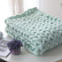 Super Chunky Cotton Yarn for DIY Handmade Blankets - Giant Bulky Yarn - 250g...