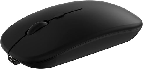 Wireless Bluetooth Mouse for Apple iPad iPhone MacBook Android Samsung Tablet Phone Dual-Mode Rechargeable 2.4G Portable Computer Mice for Windows...