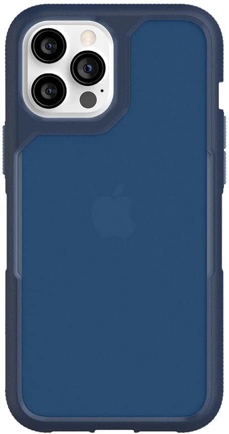 Griffin Survivor Endurance GIP-057-FNY Protective Case for iPhone 12 Pro Max - Navy - 6.7 inches...