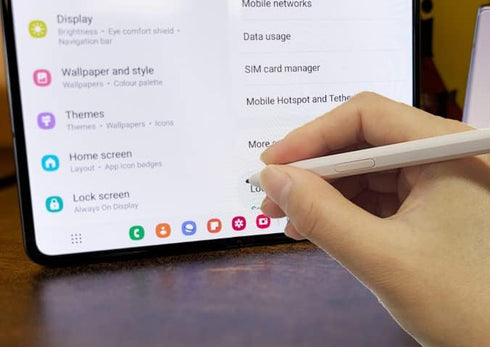 Galaxy Z Fold 4 5G Pen Replacement for Samsung Galaxy Z Fold 4 5G S Pen Galaxy S Pen Fold Edition Touch Stylus Only with Nibs,EJ-PF946BBEGUS (Beig...