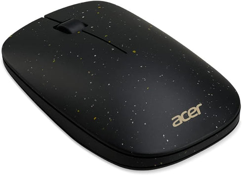 Acer Vero 3 Button Mouse | 2.4GHz Wireless | 1200DPI | Made with Post-Consumer Recycled (PCR) Material | Certified Works with Chromebook | Black...