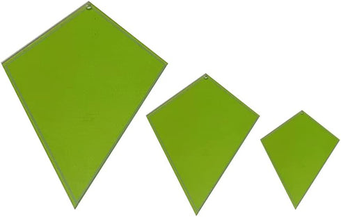 Periwinkle Quilting Template Patchwork Templates Quilt Stencils Quilter Styling Tool Stencil DIY Tool for DIY Quilting Sewing Crafts 3 Pcs...