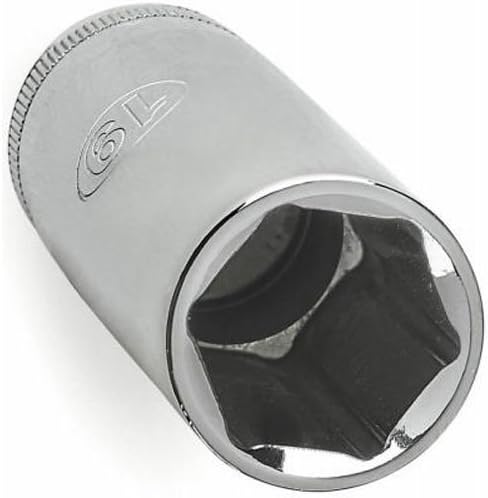 Standard Plumbing Supply 36092 APEX TOOL GROUP-ASIA Master Mechanic 3/8" Drive 6 Point Deep Well Socket, 13/16"...