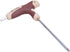 T-Handle Hex Keys Ball End Wrench, 4mm Metric Long Arm Hexagon Wrench, Allen Hand Tool for Automotive Home Repair Kit...