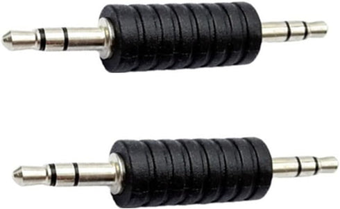 6 Pack 3.5mm Jack to 3.5mm Audio Male Adapter Connectors...