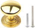 Set of 6 Modern Round Cabinet Hardware Knob Kitchen Drawer Dresser Handles Furniture Wardrobe Pull Gold Single Hole...