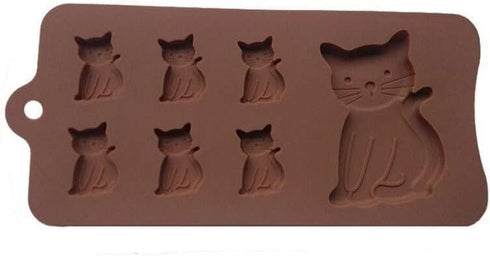 Cat Cake Mold Silicone 3D Kitten Biscuits Fondant Handmade Bakeware Tools Resin Clay Chocolate Candy Mould (1)...
