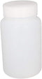 5pcs 8.45oz/250ml Plastic Bottles, Lab Cylindrical Chemical Reagent Bottle, Wide Mouth Laboratory Reagent Polyethylene Bottle, Sample Sealing Liqu...