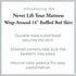 Bed Maker’s Never Lift Your Mattress Microfiber Wrap-Around Bed Skirt, Gathered Ruffled Style, Classic 14 Inch Drop Length, Twin, White...