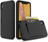 for iPhone x/xs with Card Holder,Credit Card Slot Protective Wallet Case (Black)...