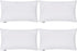 Thmyo 4-Pack 100% Cotton Lumbar Comfortable Solid Decorative Throw Pillow Case Rectangle Cushion Cover DIY Pillowcases for Sofa Bed(Only Covers,No...