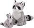 Unipak Brad's Forest Animal Baby Raccoon Plush Figure Toy, Kids Toddler Baby Stuffed Animal Toy, 4-inch Height...
