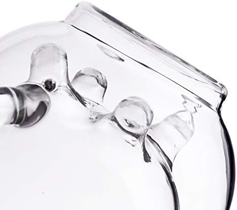 Double Wall Glass Cup - Creative Cup Cute Calf Insulated Mugs Thermo Coffee Milk Cups Creamer Pitcher (230ML/7.7oz)...