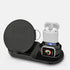 3 in 1 Charging Station | Magnetic Charging Station | Wireless Charging Station | Phone Charger | Smart Watch Charger | Airpod Charger (Black)...